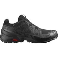 Produktbild: Salomon SPEEDCROSS 6 GTX Laufschuhe Herren in black-black-phantom, Größe 43 1/3 FS 2025