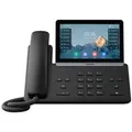 Produktbild: Yealink -SIP-T87W, IP-Telefon, Schwarz, Drahtgebundenes & drahtloses Handgerät, Tisch/Bank, 1000 Eintragungen, Tasten