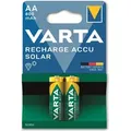 Produktbild: Varta - Rech.ac.solar Aa800mah Bli2 Mignon (aa)-akku Nimh 800 Mah 1.2 V 2 St.