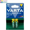 Produktbild: 2 VARTA Aufladen Accu Solar Aa batteries LR6 800mAh Nimh HR6 1.2V Mignon 2BL Neu