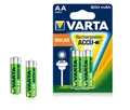 Produktbild: 10 AKKUS VARTA AA SOLAR 800mAh Batterie aufladbar LR06 Mignon ACCU 56736