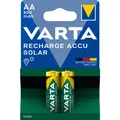Produktbild: VARTA AA Akku 800 mAh 2er Blister wiederaufladbar Solar-Gartenleuchten