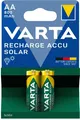 Produktbild: 2 x VARTA Recharge Accu Solar AA 800 mAh (1 x 2 er Pack  Blister) Mignon 56736 X