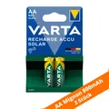 Produktbild: 2 x Varta Akku AA Mignon HR6 1,2V 800mAh NiMH für Solar Gartenlampen 56736