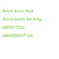 Produktbild: Bosch Extra Hard Schrauberbit Set 43tlg. 2607017723 (6949509247124)