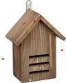 Produktbild: HBD: 22x17x10 cm Marienkäferhotel aus Holz zum Aufhängen im Garten