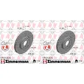 Produktbild: 2x ZIMMERMANN SPORT BREMSSCHEIBEN 296mm GELOCHT VORNE passend für RENAULT GRAND