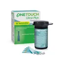 Produktbild: OneTouch Ultra® Plus Blutzuckerteststreifen zur Blutzucker-Messung bei Diabetes (Zucker-Krankheit)