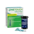 Produktbild: OneTouch Ultra® Plus Blutzuckerteststreifen I 30 Stück I 1 Packung I zur Blutzucker-Messung bei Diabetes (Zucker-Krankheit)