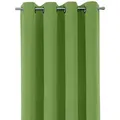 Produktbild: Beautex Verdunkelungsvorhang Verdunkelungsgardine Ösen Vorhang blickdicht abdunkelnd (1 St), Ösen, verdunkelnd grün 140 cm x 225 cm
