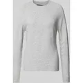 Produktbild: Vero Moda Regular Fit Strickpullover mit Stretch-Anteil Modell 'DOFFY' in Hellgrau Melange, Größe S