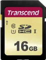 Produktbild: Transcend SDHC 500S         16GB Class 10 UHS-I U1 V30