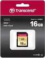 Produktbild: Transcend SDHC 500S 16GB Class 10 UHS-I U1 16 GB Speicherkarte OVP