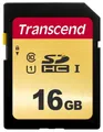 Produktbild: Transcend SDHC Karte 16GB Speicherkarte 500S UHS-I U1 Class 10