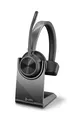 Produktbild: Poly Bluetooth Headset Voyager 4310 UC Mono BT700 USB-A mit Ladestation BRANDNEU