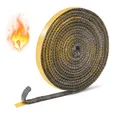 Produktbild: Kamin Dichtschnur Selbstklebend 3m feuerfest Glasfasern ofendichtung