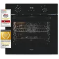 Produktbild: Exquisit Einbaubackofen EBE257-H-020 schwarz | Energieeffizienzklasse A | 58,9 l Garraum | Einbaubackofen 60 cm