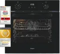 Produktbild: Exquisit Einbaubackofen EBE257-H-020 schwarz | Energieeffizienzklasse A | 58,9 l Garraum | Einbaubackofen 60 cm