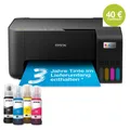 Produktbild: Epson EcoTank ET-2864 Multifunktions-WLAN-Tintentankdrucker Drucker Schwarz NEU
