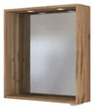 Produktbild: HELD MÖBEL Spiegelschrank Spiegelpaneel Davos 60 cm Wotaneiche/Wotaneiche