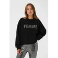 Produktbild: Kaffe Sweatshirt in Schwarz - L