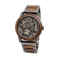 Produktbild: HOLZKERN Herrenarmbanduhr Automatik Chicago Walnuss/Marmor 9120078331828