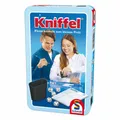Produktbild: Schmidt Spiele Kniffel Bring-Mich-Mit-Spiel in Metalldose, Brettspiel, Spiel