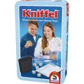 Produktbild: Schmidt Spiele 51203 Kniffel, Mitbringspiel in der Metalldose, 2 bis 8 Spieler, 