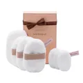 Produktbild: Waschies 7-tlg. „All White“ Geschenkset für Frauen – Geschenkbox mit Abschminkpads, Toner Pads & Peeling Pads – sanfte Reinigung - waschbar, wiederverwendbar & nachhaltig - geeignet für alle Hauttypen