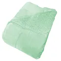 Produktbild: Traumschloss Wohndecke Flanell und Sherpa Kuscheldecke, Mint, 150x200cm, 100% Polyester, weicher Flanell, wärmendes Sherpa