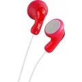 Produktbild: JVC HA-F14, Wired, 16 - 20000 Hz, Music, 4.7 g, Headphones, Red (Kabelgebunden) (HA-F14-RN-U)