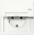 Produktbild: Gira 445466 SCHUKO-Steckdose 16 A 250 V~ mit Klappdeckel TX_44, Reinweiß