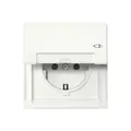 Produktbild: Gira 445466 SCHUKO-Steckdose mit Klappdeckel IP44 TX_44 Reinweiß