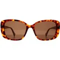 Produktbild: Ted Baker TB1740 Penelope 100 Schildpatt Sonnenbrille mit Blumenmuster braun
