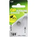 Produktbild: GP batterijen GP Alkaline Knopfzelle 189 (V10GA / L1130), Blister 1 050189C1