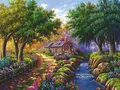 Produktbild: Ravensburger Puzzle 17109 - Cottage am Fluß - 1500 Teile Puzzle für Erwachsene und Kinder ab 14 Jahren, Landschaftspuzzle