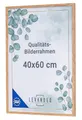 Produktbild: levandeo Bilderrahmen Natur Eiche Optik 40x60 Made in EU Posterrahmen Portrait Fotorahmen Picture Frame Deko