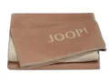 Produktbild: JOOP!  Uni-Doubleface Plaid / Decke Kupfer-Sand 150 x 200cm