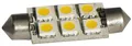 Produktbild: LED-Lampeneinsatz - Ersatz für Soffittenlampen 37 mm