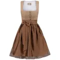 Produktbild: Trachten24.de Dirndl Midi Dirndl Resi braun (2-tlg) Rockteil 65cm braun 44