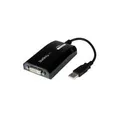 Produktbild: StarTech.com USB auf DVI Video Adapter - Externe Multi Monitor Grafikkarte für PC und MAC - 1920x1200 - Externer Videoadapter - DisplayLink DL-195 - 16MB - USB2.0 - DVI - Schwarz (USB2DVIPRO2)