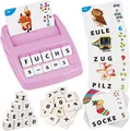 Produktbild: Joozmui Buchstaben Lernen Spiele Mädchen Junge Kinderspielzeug Montessori