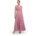 Produktbild: Vera Mont Abendkleid Damen mit Plissee Dekoelemente rosa S (36)