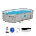 Produktbild: Bestway® Power Steel™ Swim Vista Series™ Frame Pool Komplet-Set  488x305x107 cm