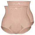 Sassa Miederhose Bodyforming Shapewear, Miederhose 2er Pack (2-St) weiß 80