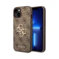 Produktbild: Guess Hülle 4G Big Metal Logo Braun - iPhone 15