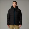 Produktbild: The North Face Daunenjacke ACONCAGUA 3 HOODIE mit Kapuze und Kordelzug, wasserabweisend, aus Daunen und Polyester schwarz XXL (62/64)