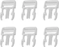 Produktbild: Bestway® Ersatzteil-Set Clipverschluss (weiß / 6 Stück) für LAY-Z-SPA® HydroJet Pro™ Whirlpools