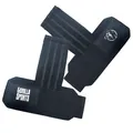Produktbild: GORILLA SPORTS® Zughilfen Krafttraining - Paar, Gepolstert, Antirutsch - Lifting Straps, Handgelenk Bandagen, Fitness Zubehör, Bodybuilding, Gym