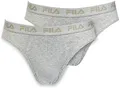 Produktbild: Fila Herren Slips 2-stück FU5003/2 Man Brief 400 L, 400 Grey, L, FU5003/2